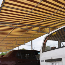Fabric Parking Structures